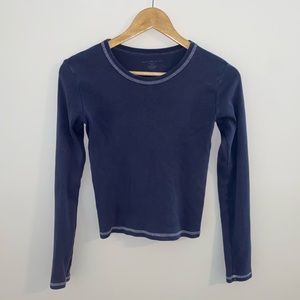 BRANDY MELVILLE Tori Reverse Stitching T